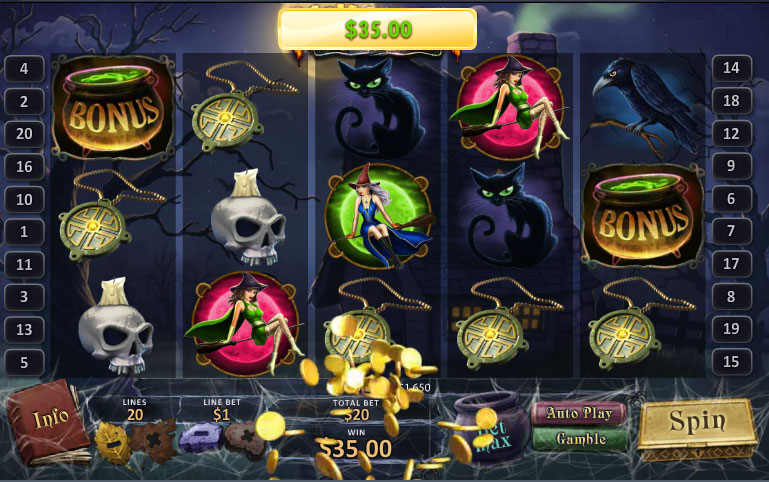 free halloween slot games