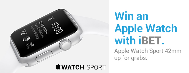 win an apple watch with ibet newtown casino