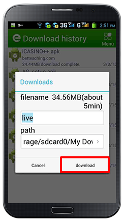 How To Installing iPT Newtown Mobile version-4