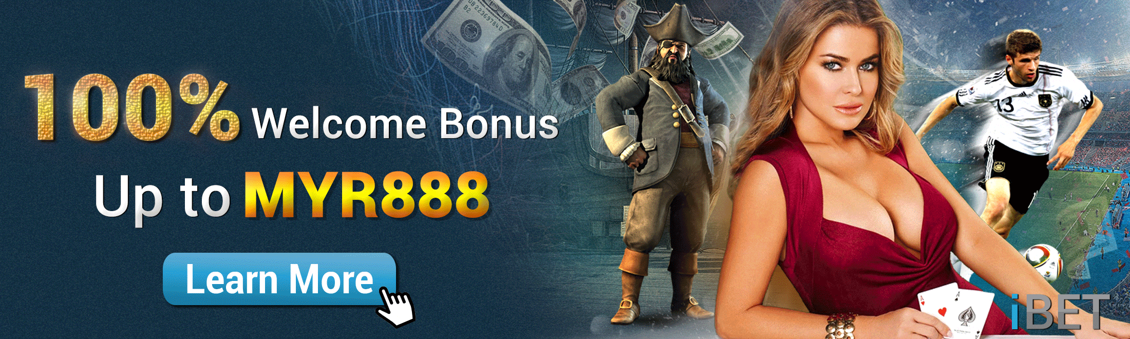 Newtown Slot Games Welcome Bonus Up to RM888 in iBET!