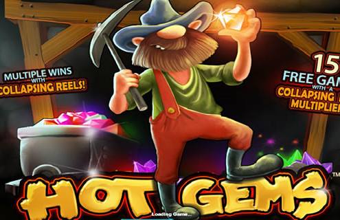 Newtown Casino Slot Game "Hot Gems" Excavation The Treasure!
