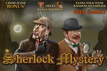 Newtown Casino Slot Game "Sherlock Mystery" !