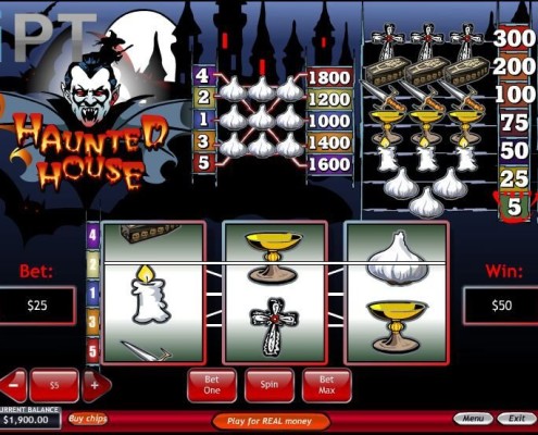 Haunted House Newtown Casino Slot 1