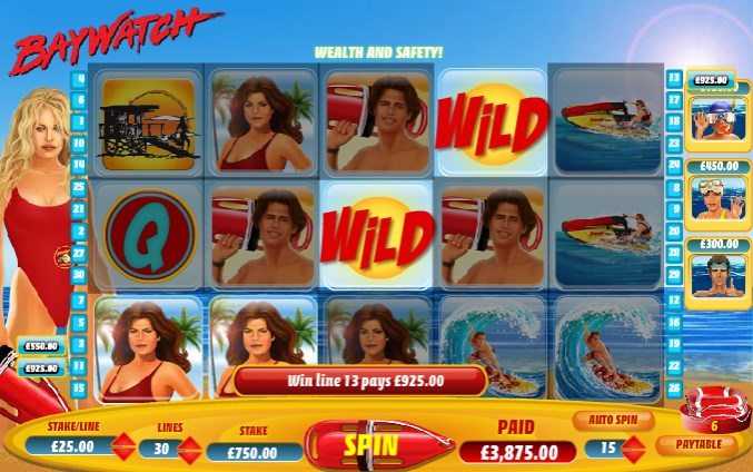 NTC33 Download the 90s Los Angeles show Baywatch Slot Game+