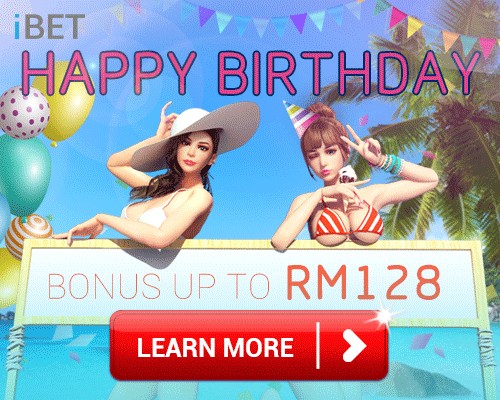 Happy Birthday Newtown Casino Bonus RM 38, RM 88 & RM 128