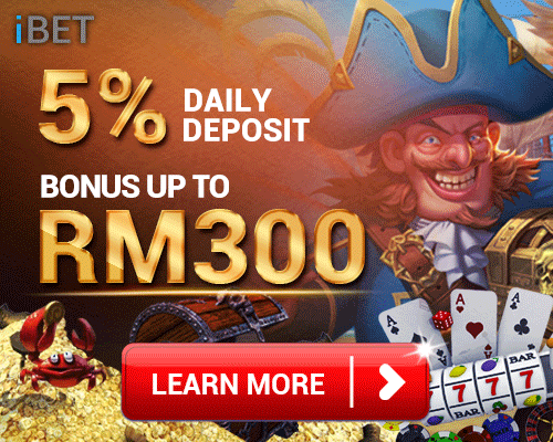 iBET 5% Daily Deposit Bonus
